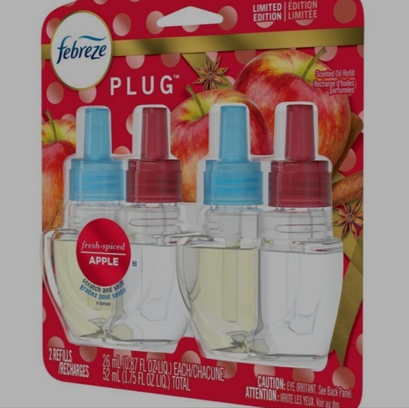 Febreze Plug Ins Refills Fresh Spiced Apple 2-Pack - Picture 3 of 5